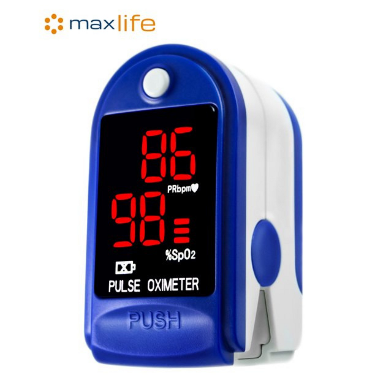 Finger Tip Pulse Oximeter, SpO2 Heart Rate Pulse Oximeter Monitor Blood Oxygen Saturation