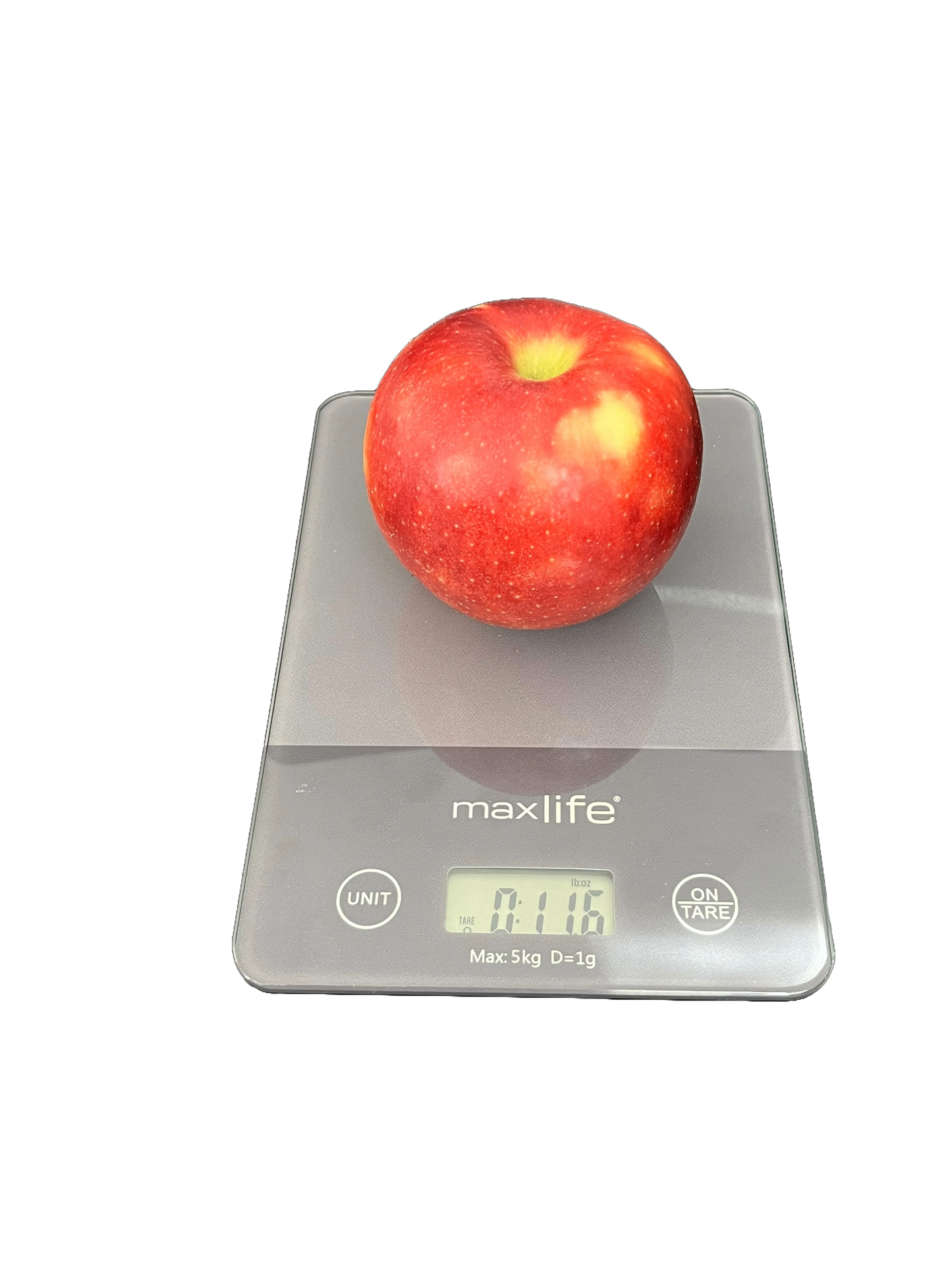 Max Life Digital Scale -Tempered Glass, High Accuracy, Tare, Multi-Unit Measurement Kitchen Scale