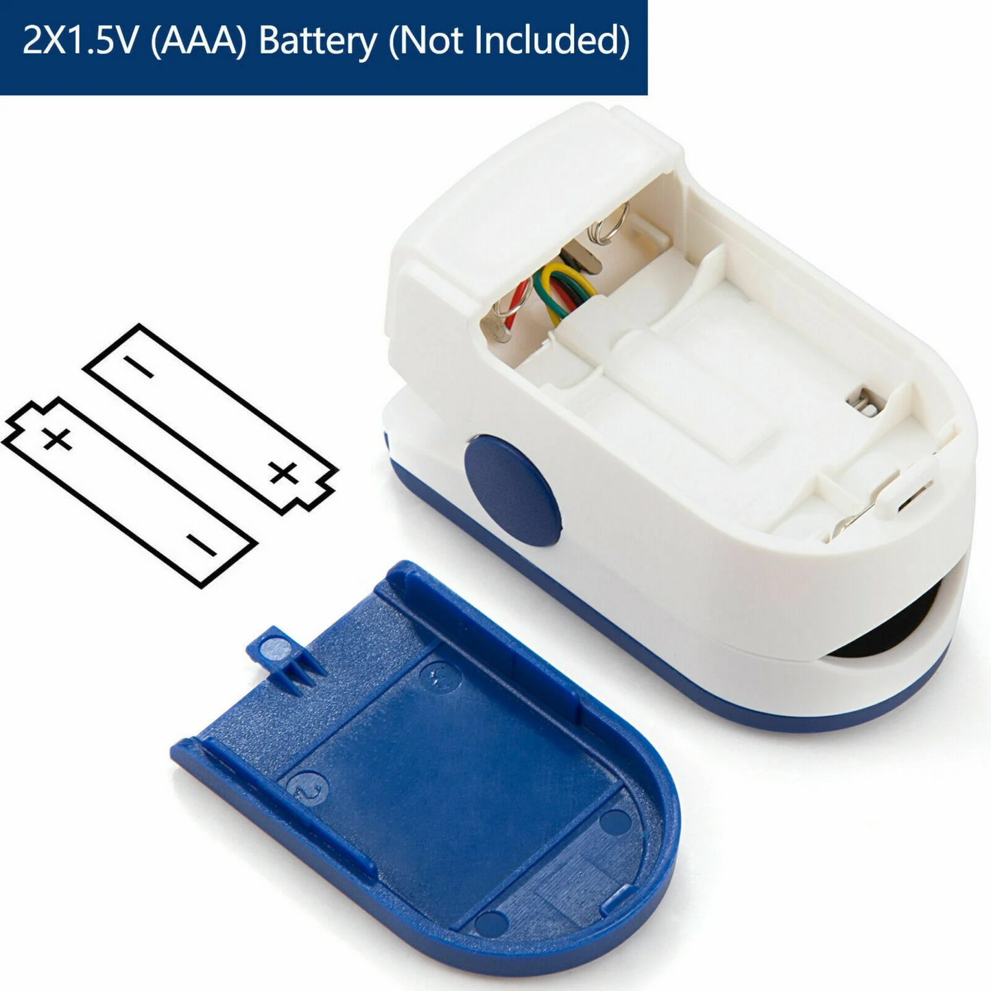 Max Life Fingertip Pulse Oximeter – SpO2 and Heart Rate Monitor for Blood Oxygen Saturation and Real-Time Readings