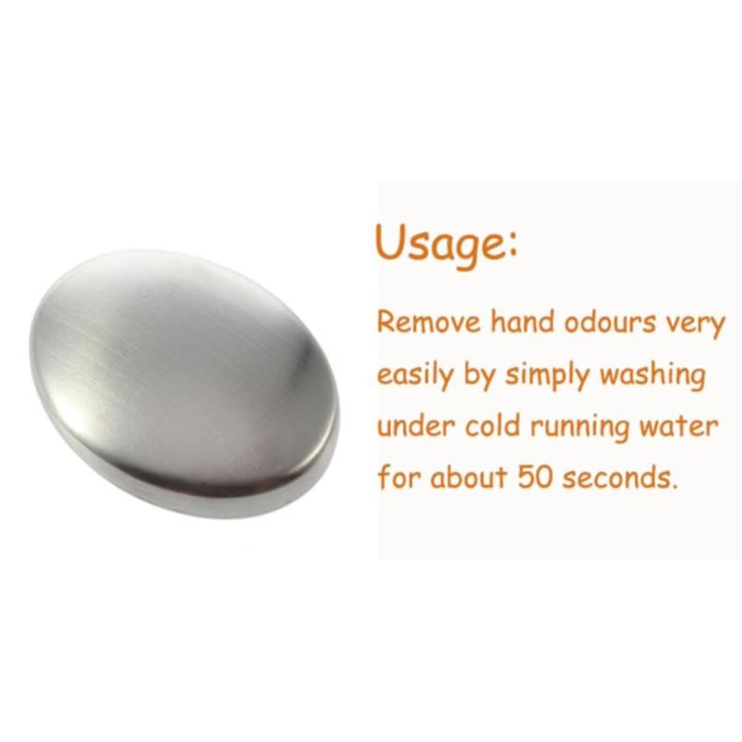 Max Life Stainless Steel Soap Odor Remover Bar Eliminating Hand Odor Dish Fish Garlic
