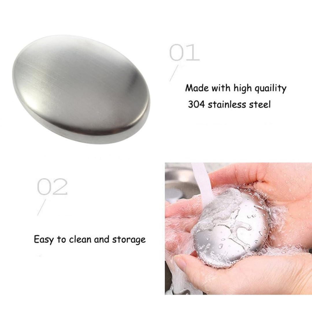 Max Life Stainless Steel Soap Odor Remover Bar Eliminating Hand Odor Dish Fish Garlic