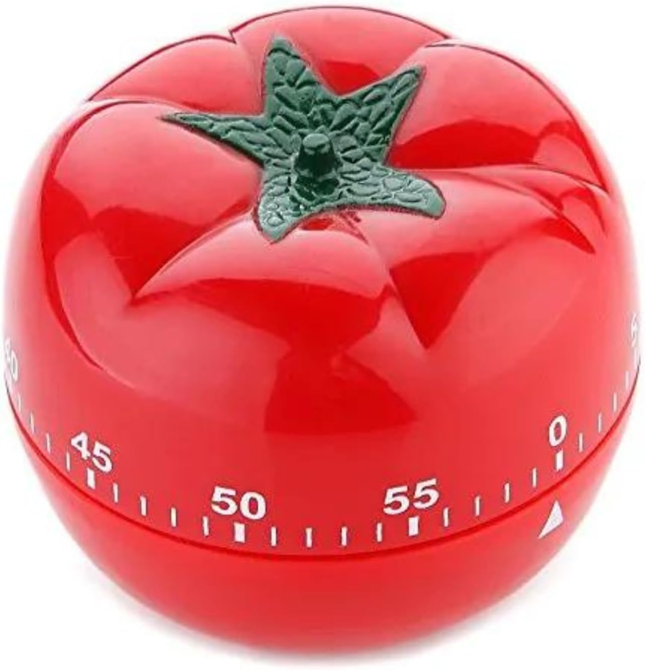 Max Life - Mechanical Kitchen Countdown Timer Tomato Design, 60 Minutes Reminder Alarm