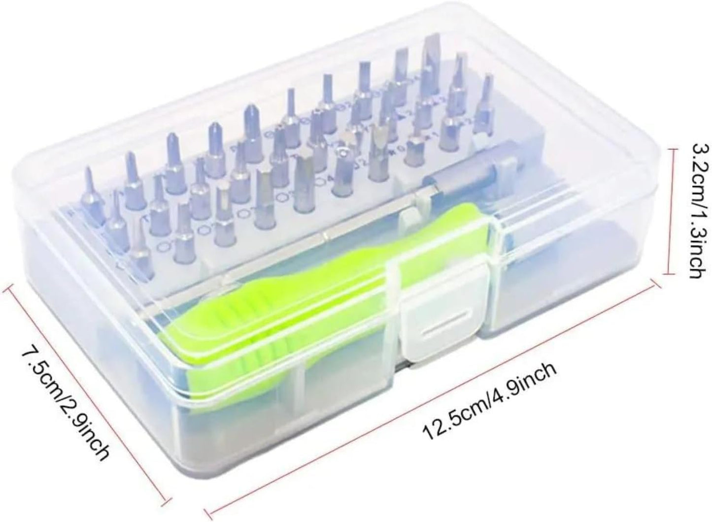 Max Life - Precision Screwdriver Set 32 in 1 Multifunction Professional Magnetic Screwdriver Set Kits Repair Tools Screwdriver for Phones Laptop Computer Glasses