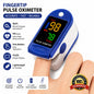 Finger Tip Pulse Oximeter, SpO2 Heart Rate Pulse Oximeter Monitor Blood Oxygen Saturation