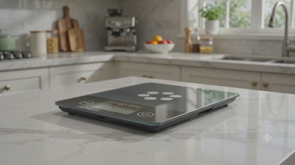 Max Life Digital Scale -Tempered Glass, High Accuracy, Tare, Multi-Unit Measurement Kitchen  Scale