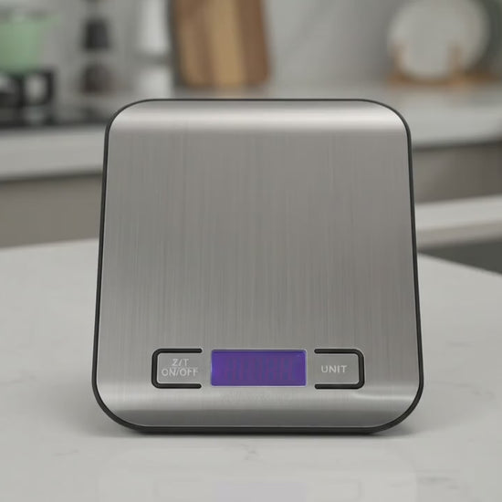 digital-kitchen-scale-stainless-steel video