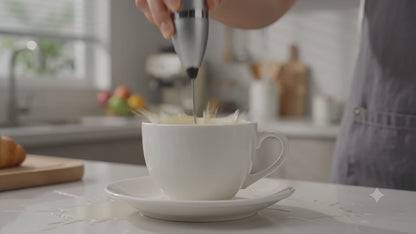 Max Life Premium 1900 RPM Hand Electric Milk Frother - Stainless Steel Frother / Mixer & Egg Beater with Stand for Coffee, Lattes, and Cooking