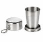 Collapsing Cup, Stainless Steel Folding Cup, for Travel, Portable Retractable Telescopic Collapsible
